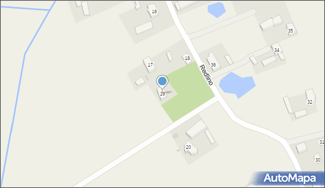 Redlino, Redlino, 19, mapa Redlino