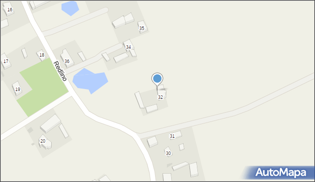 Redlino, Redlino, 33, mapa Redlino