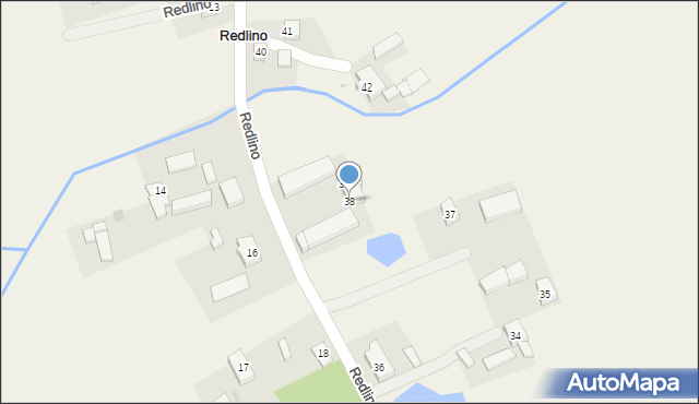 Redlino, Redlino, 38, mapa Redlino