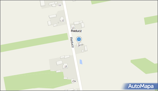 Reducz, Reducz, 14, mapa Reducz