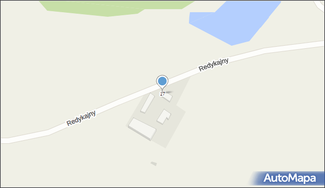 Redykajny, Redykajny, 17, mapa Redykajny