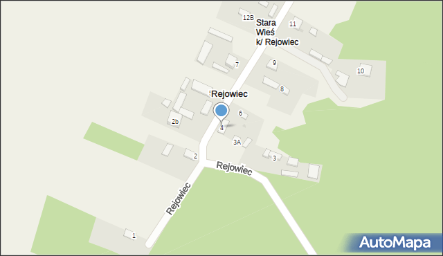 Rejowiec, Rejowiec, 4, mapa Rejowiec