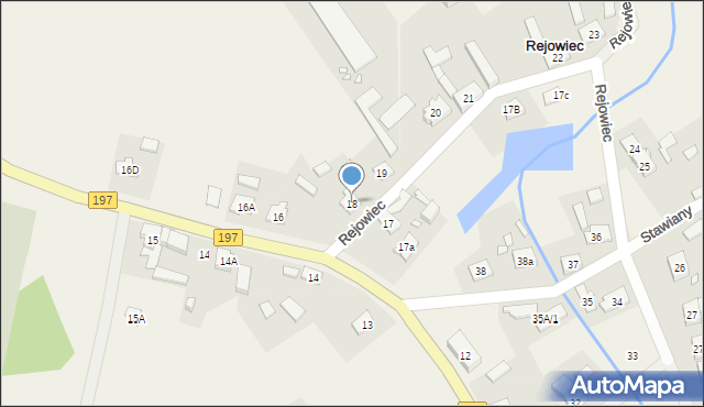 Rejowiec, Rejowiec, 18, mapa Rejowiec