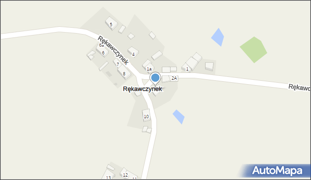 Rękawczynek, Rękawczynek, 2, mapa Rękawczynek