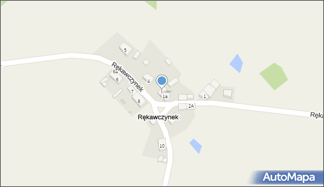 Rękawczynek, Rękawczynek, 3, mapa Rękawczynek