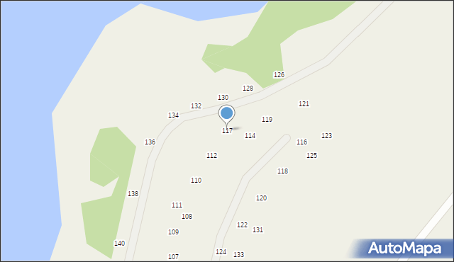 Rekowo, Rekowo, 117, mapa Rekowo