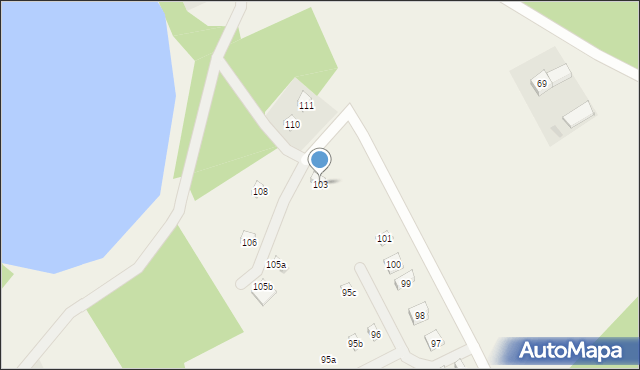Rekowo, Rekowo, 103, mapa Rekowo