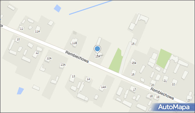 Rembiechowa, Rembiechowa, 15A, mapa Rembiechowa