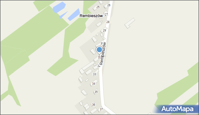 Rembieszów, Rembieszów, 31, mapa Rembieszów