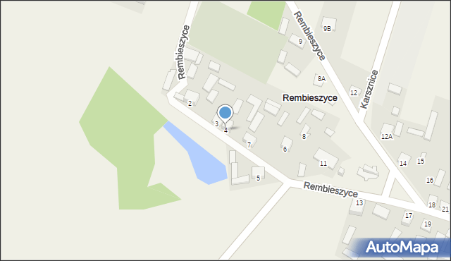 Rembieszyce, Rembieszyce, 4, mapa Rembieszyce