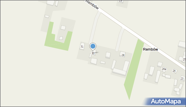 Rembów, Rembów, 30, mapa Rembów