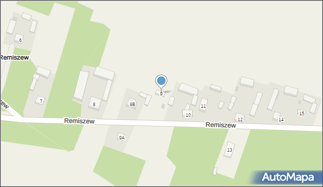 Remiszew, Remiszew, 9, mapa Remiszew