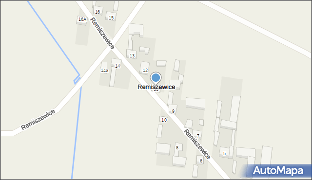 Remiszewice, Remiszewice, 11, mapa Remiszewice