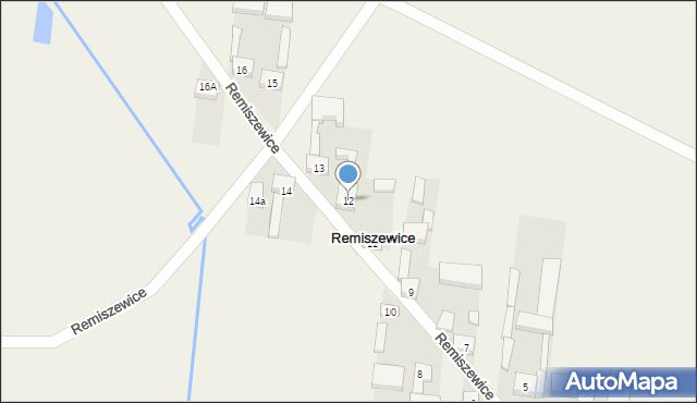 Remiszewice, Remiszewice, 12, mapa Remiszewice