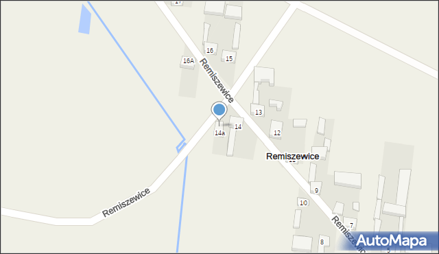 Remiszewice, Remiszewice, 15A, mapa Remiszewice