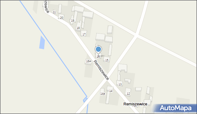 Remiszewice, Remiszewice, 16, mapa Remiszewice