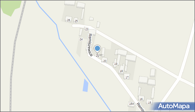 Remiszewice, Remiszewice, 21, mapa Remiszewice