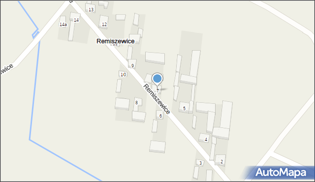 Remiszewice, Remiszewice, 7, mapa Remiszewice