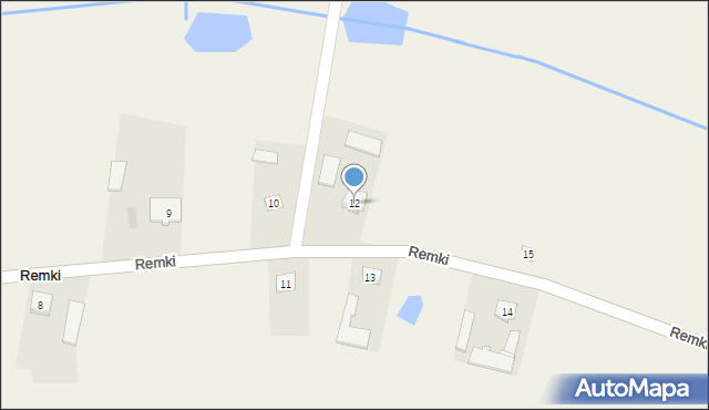 Remki, Remki, 12, mapa Remki