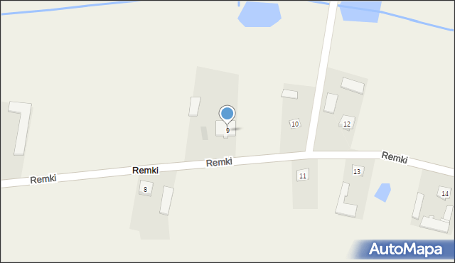 Remki, Remki, 9, mapa Remki