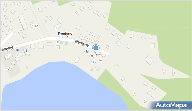 Rentyny, Rentyny, 2, mapa Rentyny