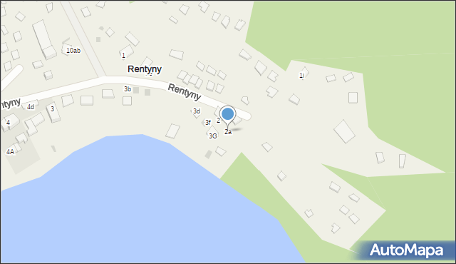 Rentyny, Rentyny, 2a, mapa Rentyny