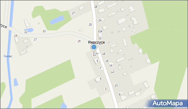 Repczyce, Repczyce, 11, mapa Repczyce