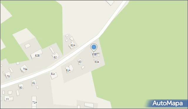 Reptowo, Reptowo, 83B, mapa Reptowo