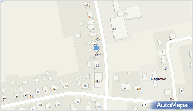 Reptowo, Reptowo, 94, mapa Reptowo