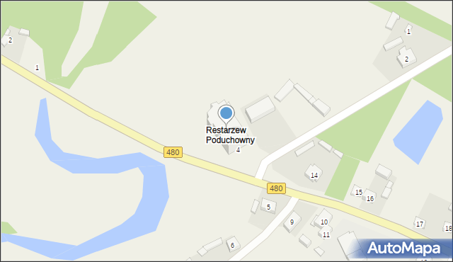 Restarzew Cmentarny, Restarzew Cmentarny, 3, mapa Restarzew Cmentarny