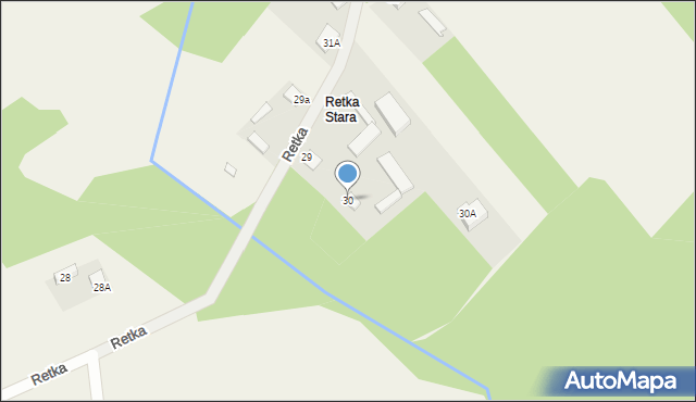 Retka, Retka, 30, mapa Retka