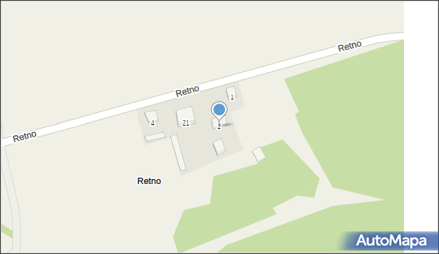 Retno, Retno, 2, mapa Retno