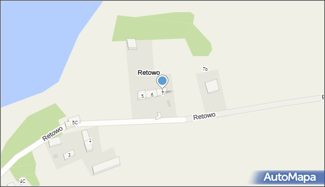 Retowo, Retowo, 7, mapa Retowo