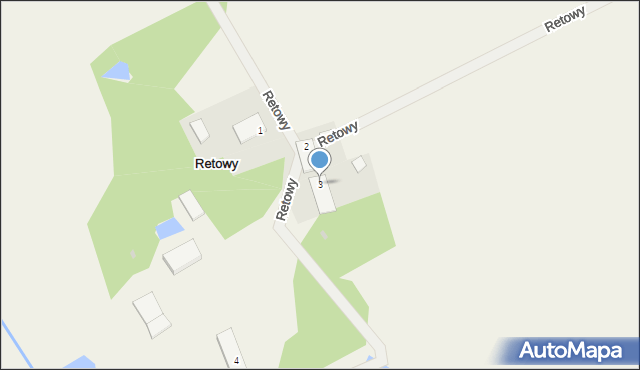 Retowy, Retowy, 3, mapa Retowy