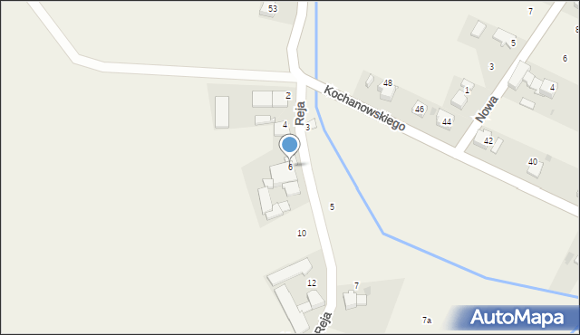 Roszowicki Las, Reja Mikołaja, 6, mapa Roszowicki Las