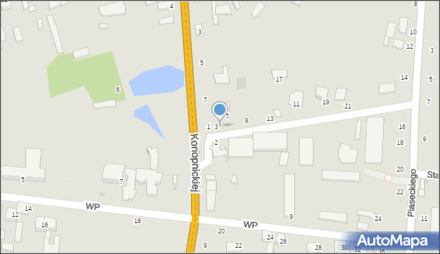 Skaryszew, Reymonta Władysława, 5, mapa Skaryszew