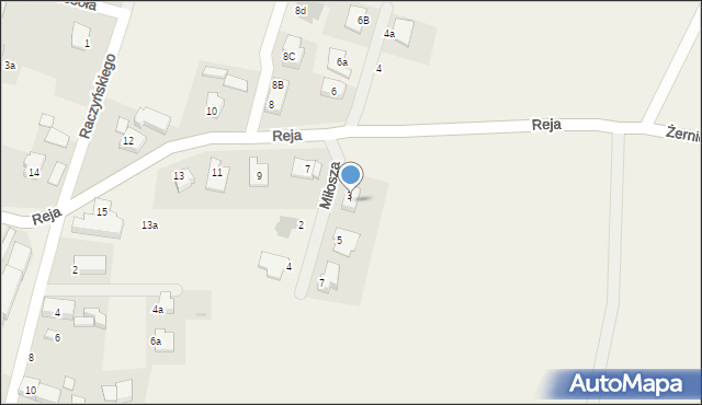 Smardzów, Reja Mikołaja, 3, mapa Smardzów