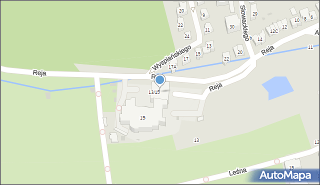 Sopot, Reja Mikołaja, 17, mapa Sopotu