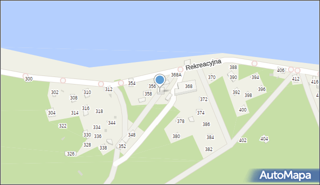 Świerklaniec, Rekreacyjna, 364, mapa Świerklaniec