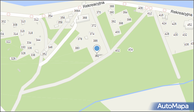 Świerklaniec, Rekreacyjna, 384A, mapa Świerklaniec