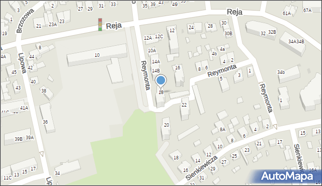 Wągrowiec, Reja Mikołaja, 18, mapa Wągrowiec