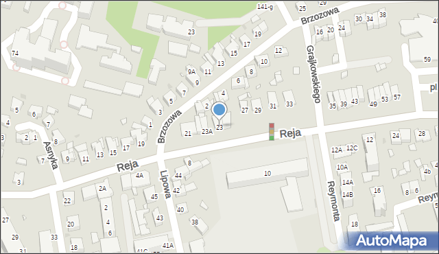 Wągrowiec, Reja Mikołaja, 23, mapa Wągrowiec