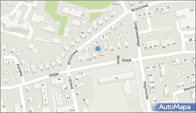 Wągrowiec, Reja Mikołaja, 25, mapa Wągrowiec