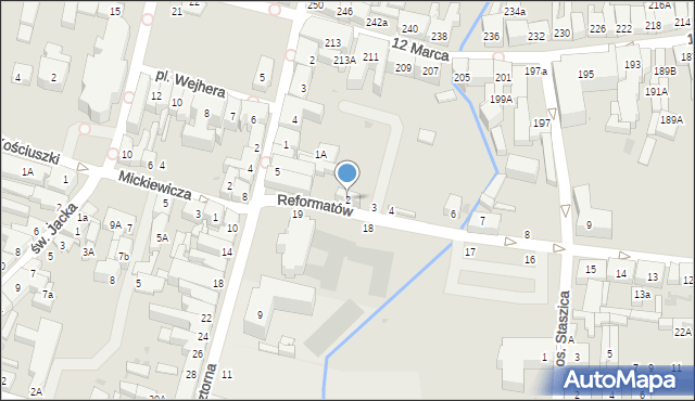 Wejherowo, Reformatów, 2, mapa Wejherowo