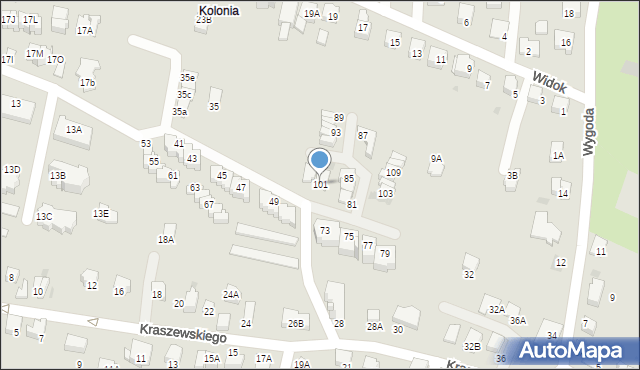 Wieliczka, Reformacka, 101, mapa Wieliczka