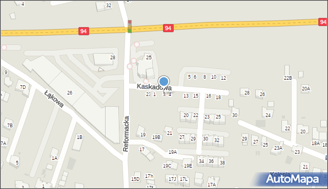 Wieliczka, Reformacka, 23B, mapa Wieliczka