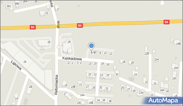 Wieliczka, Reformacka, 23D, mapa Wieliczka