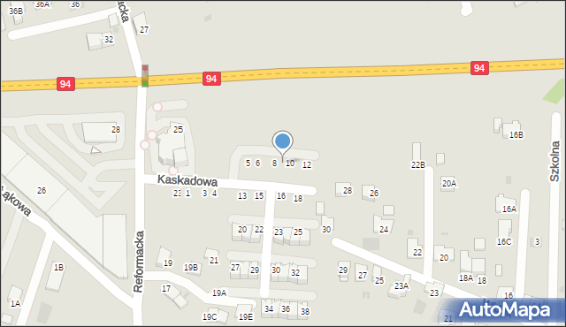 Wieliczka, Reformacka, 23H, mapa Wieliczka