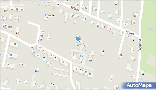 Wieliczka, Reformacka, 93, mapa Wieliczka