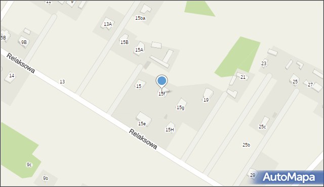 Wielogóra, Relaksowa, 15f, mapa Wielogóra